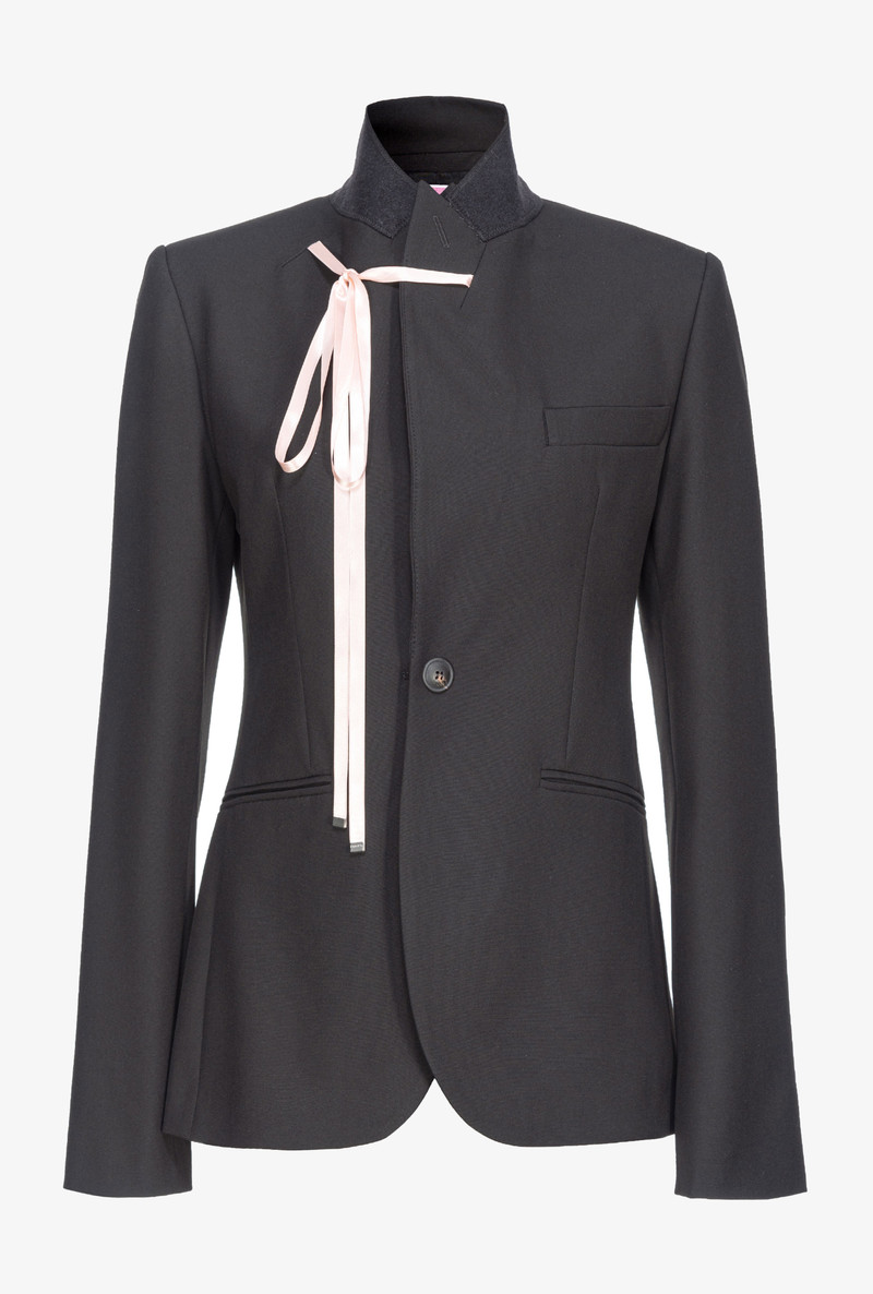 PINKO REIMAGINE BLAZER WITH RIBBON BY PATRICK MCDOWELL 1