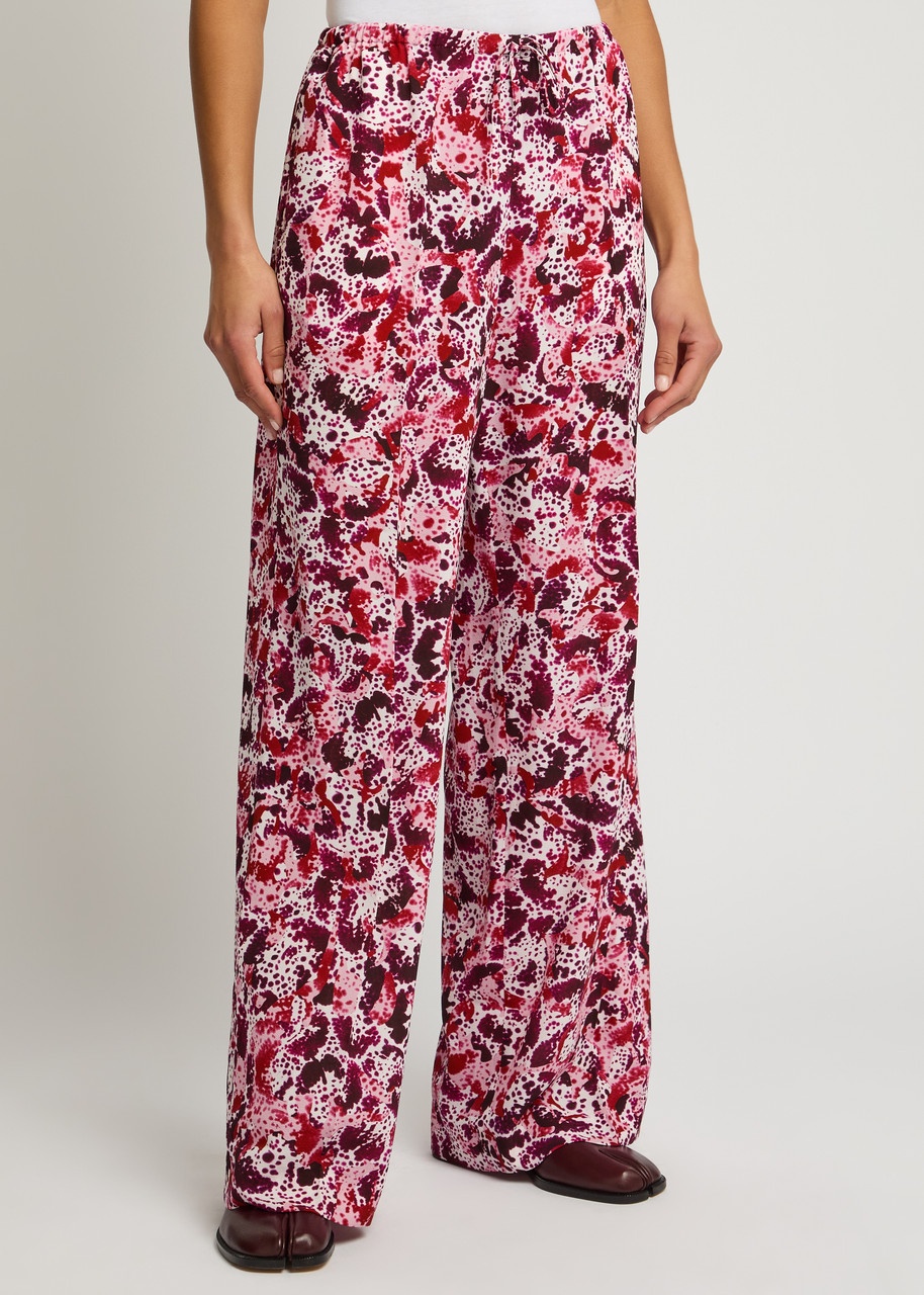 Dries Van Noten Puvis Printed Wide-leg Trousers - 2