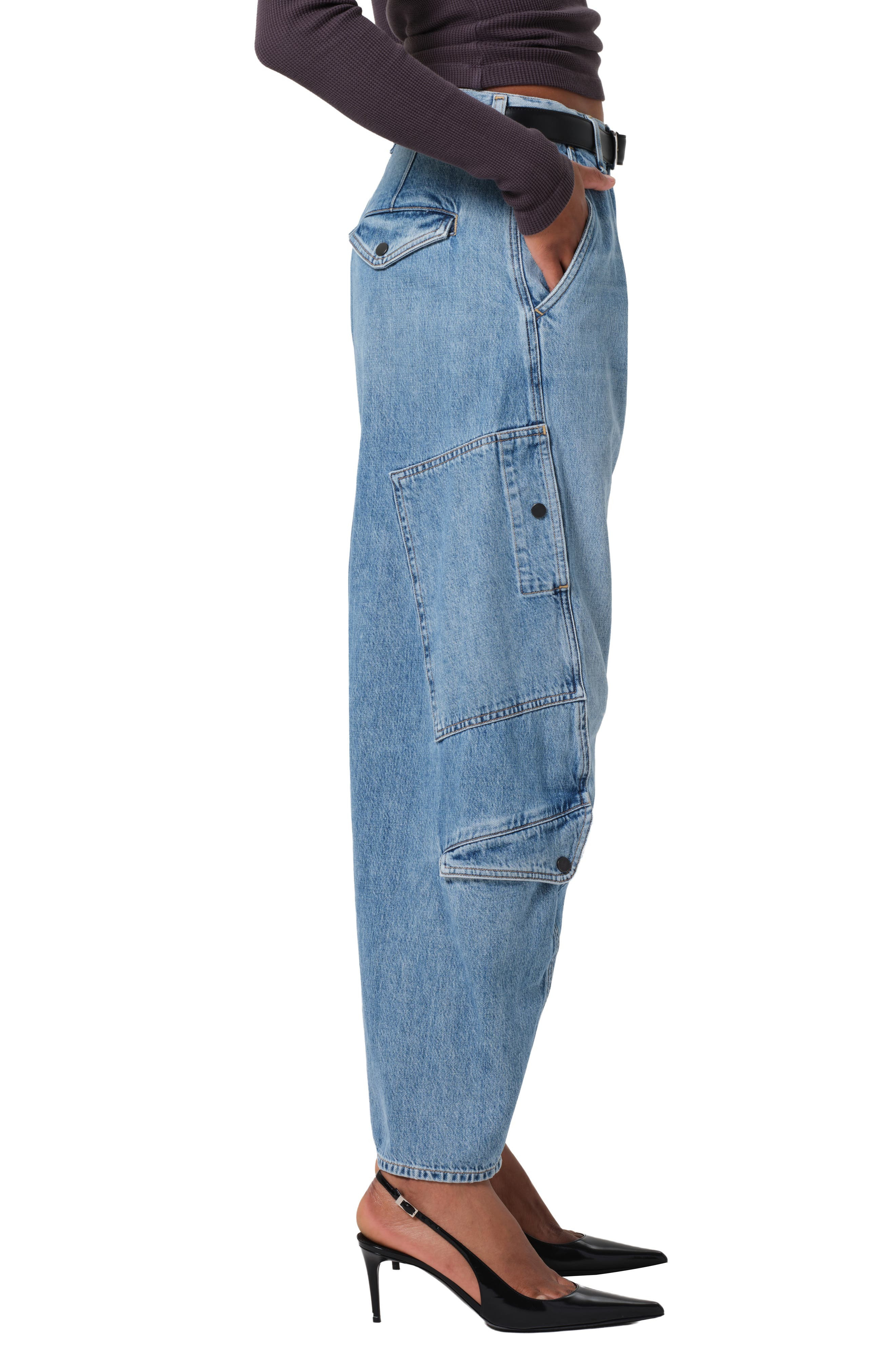 Citizens of Humanity Flight Barrel Leg Jeans in Zenith at Nordstrom - 3