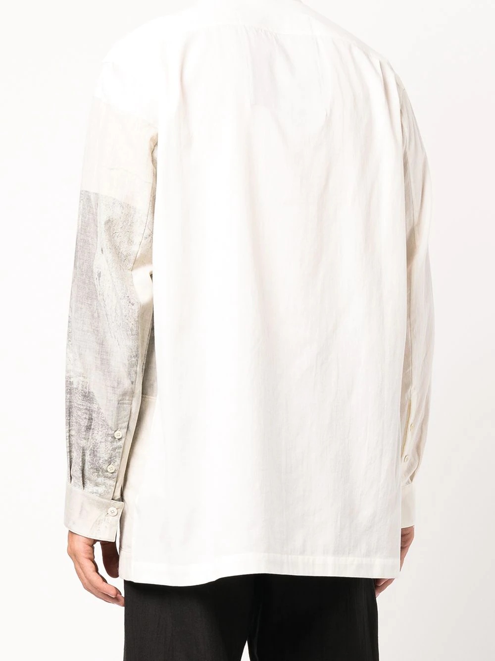 graphic-print longsleeved shirt - 4