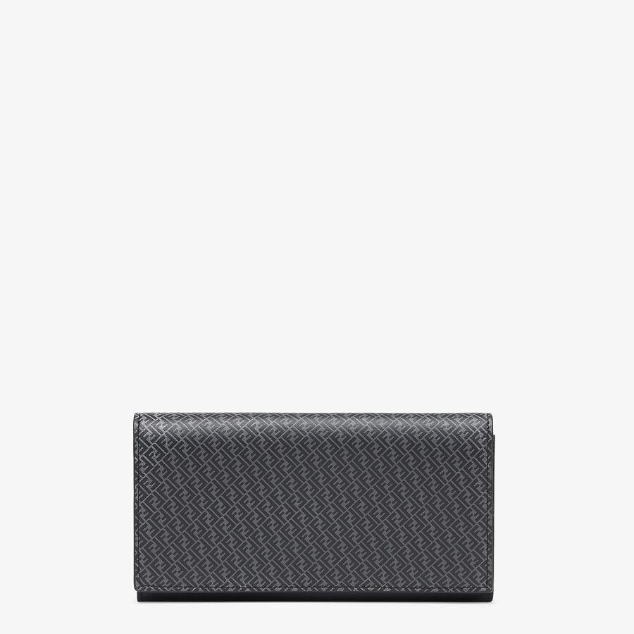 Black leather wallet - 1