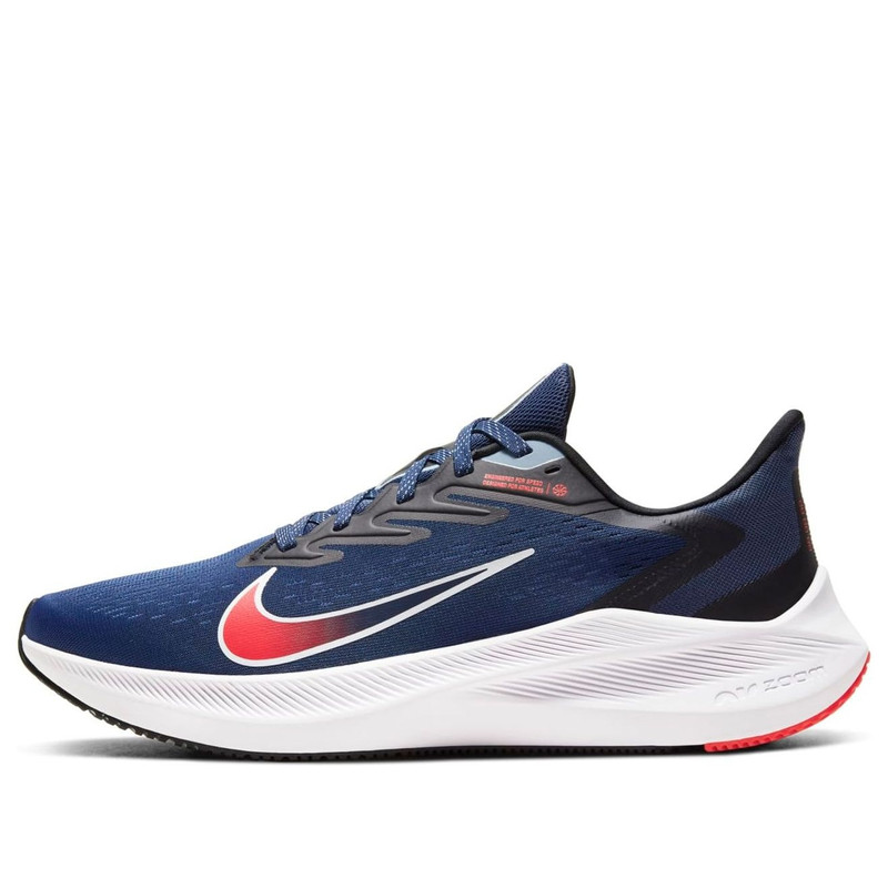 Nike Air Zoom Winflo 7 'Midnight Navy Crimson' CJ0291-400 - 1