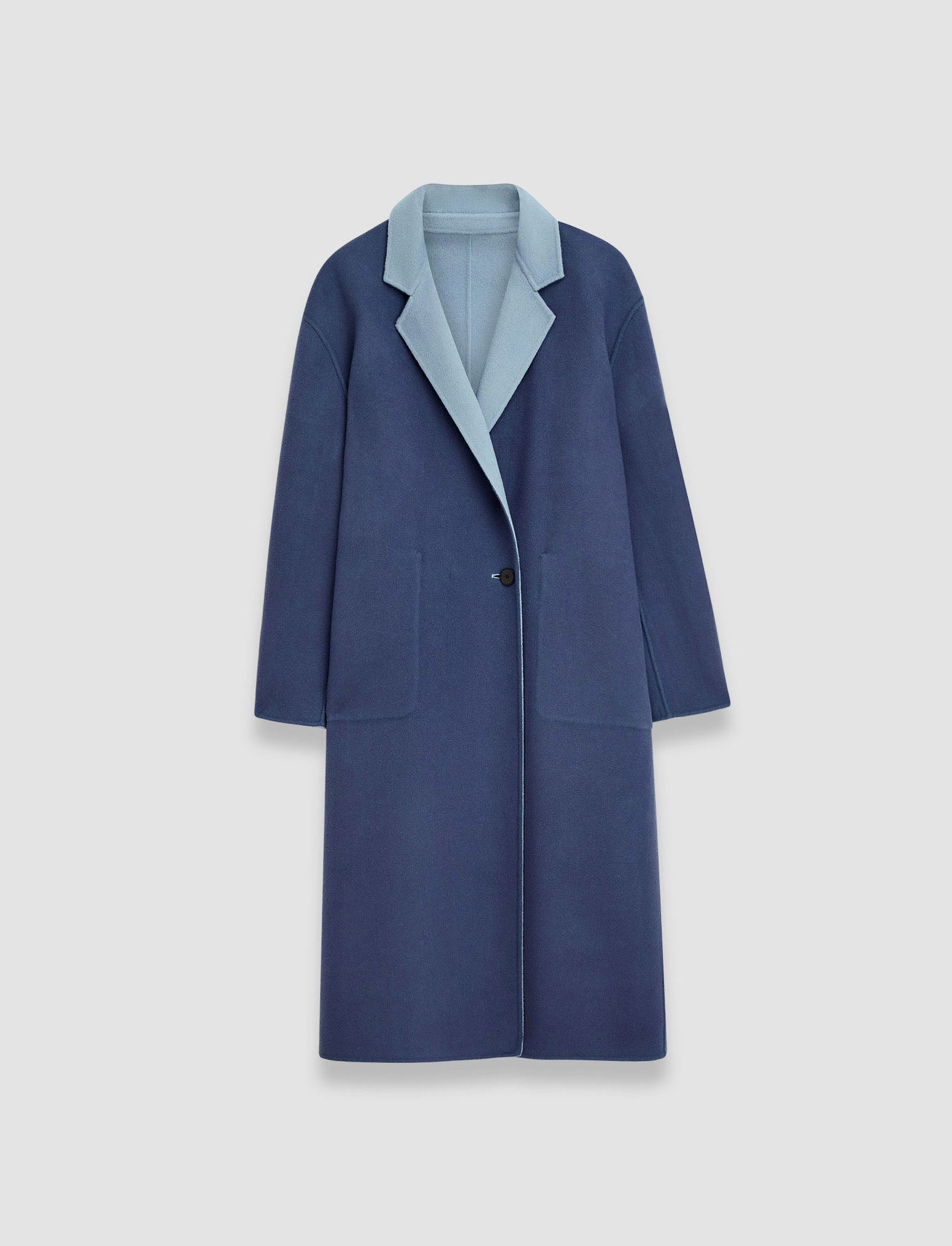 Edmond Reversible Double Face Cashmere Coat - 1