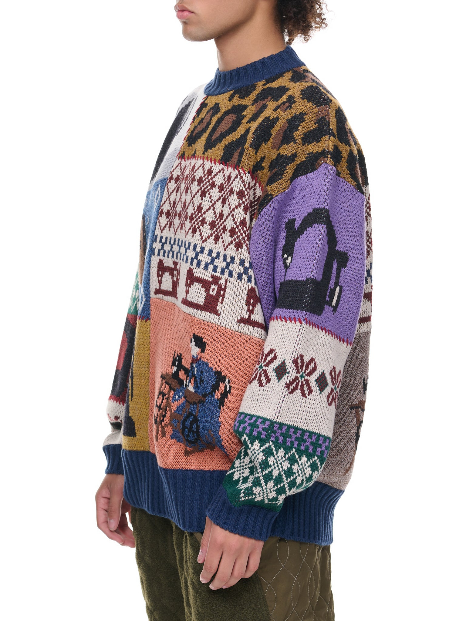 Patchwork Sweater - 2