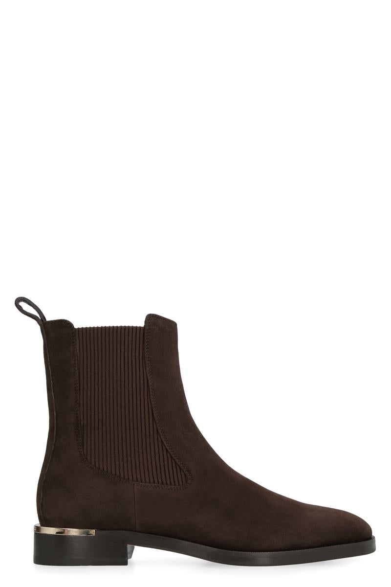 JIMMY CHOO THE SALLY SUEDE CHELSEA BOOTS - 1