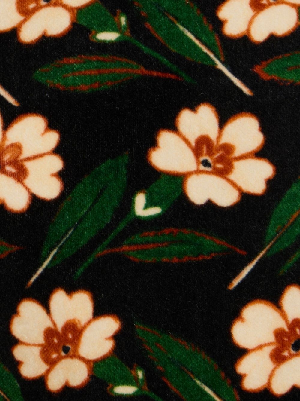 floral-print cropped trousers - 4