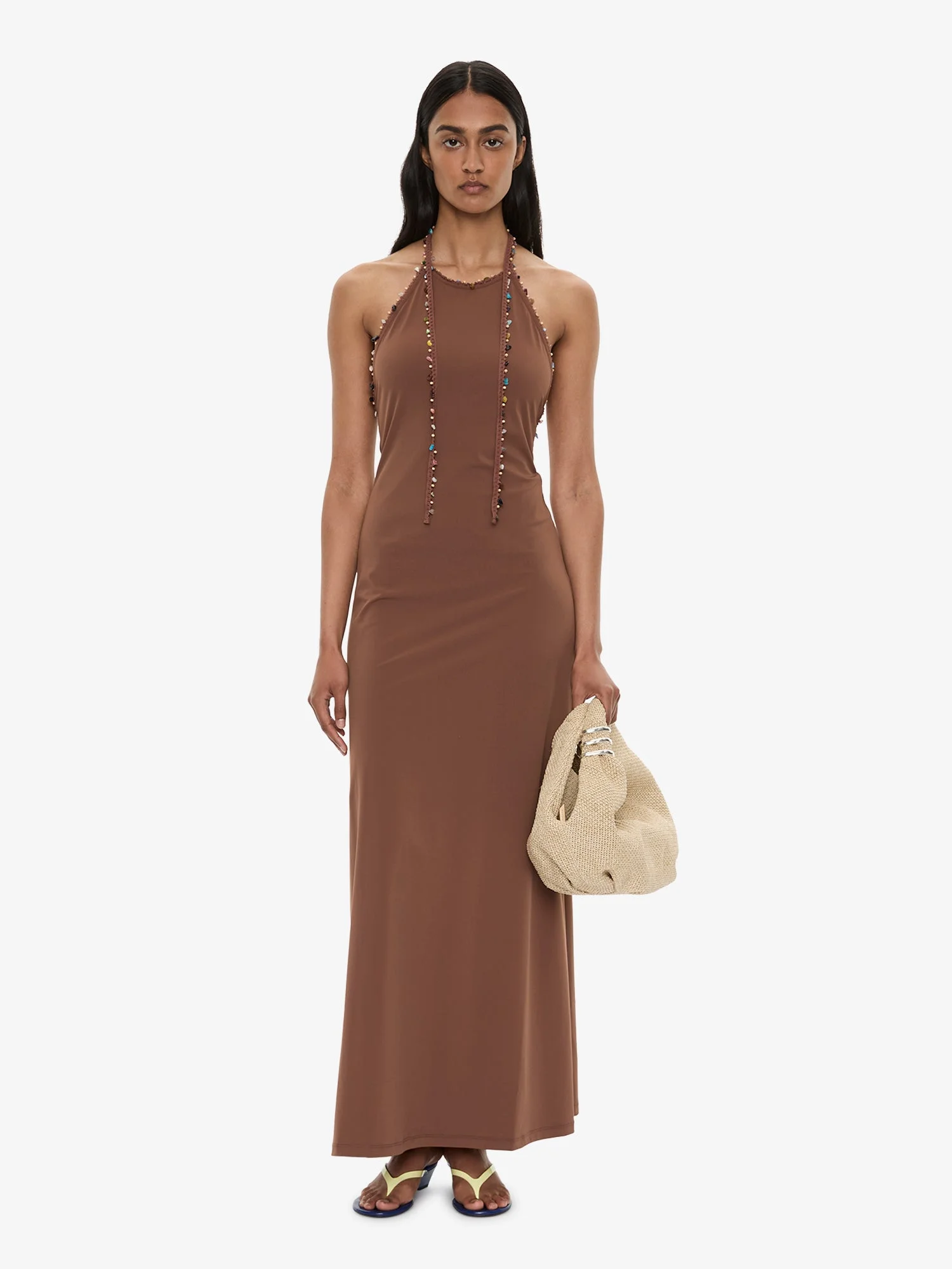 Beach Quartz Halter Lycra Dress - 1