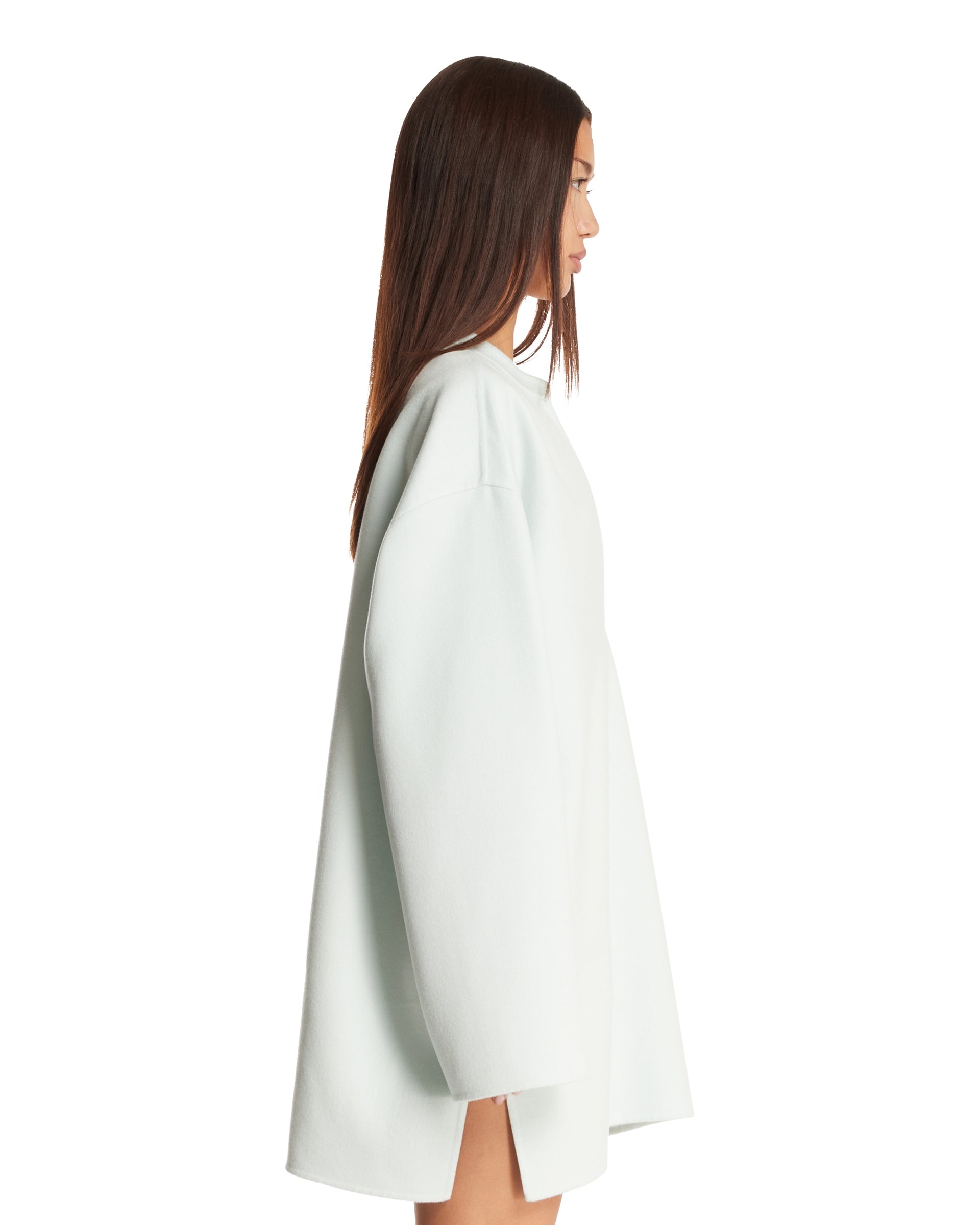 Light Blue Cashmere Dress - 5
