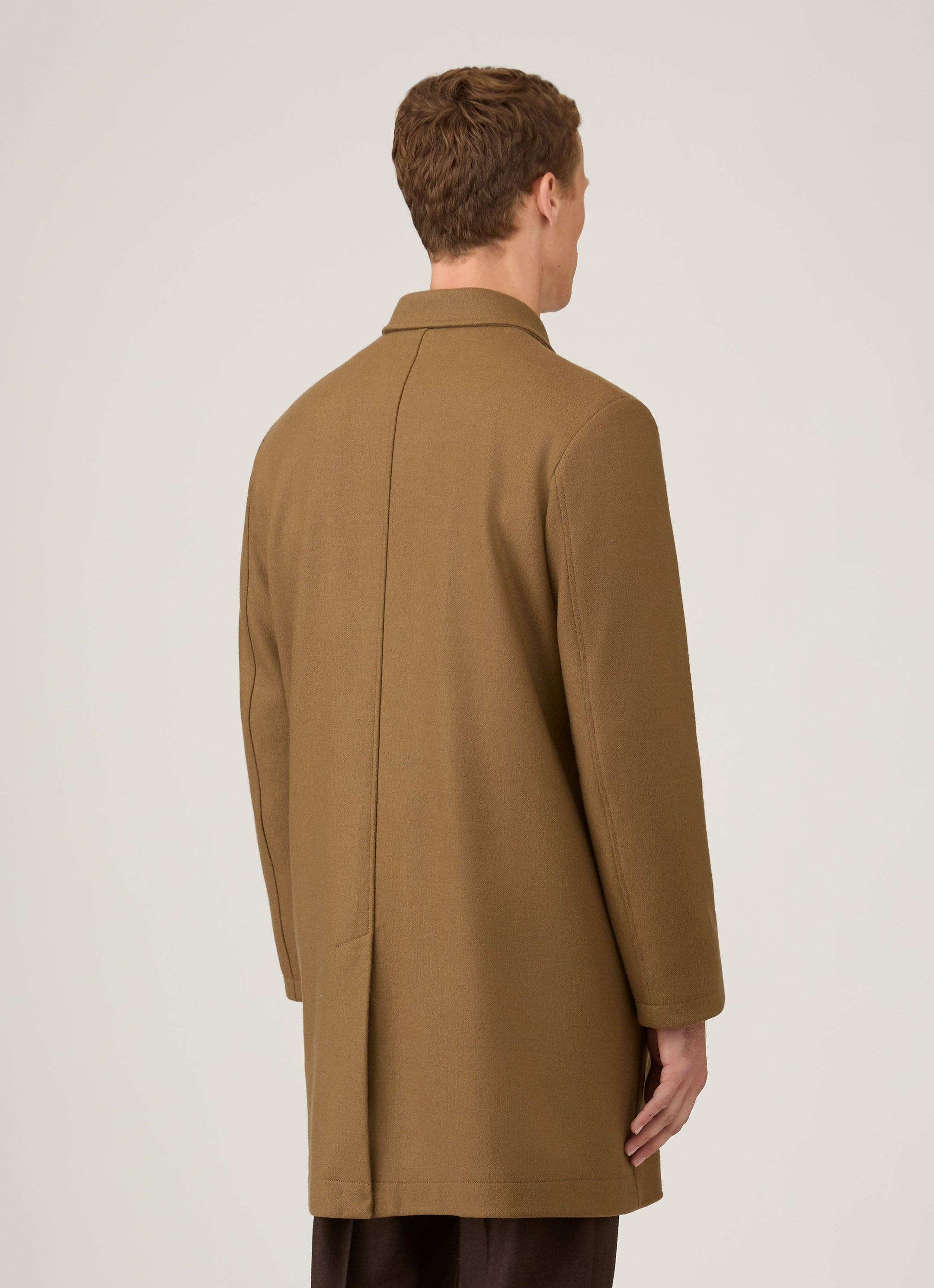 Boiled Wool Coat - 5