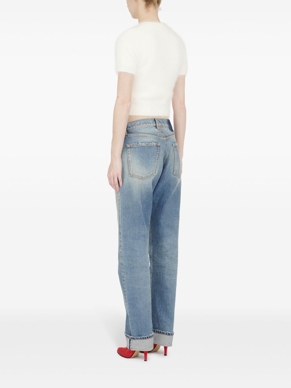 short-sleeve cropped cardigan - 5