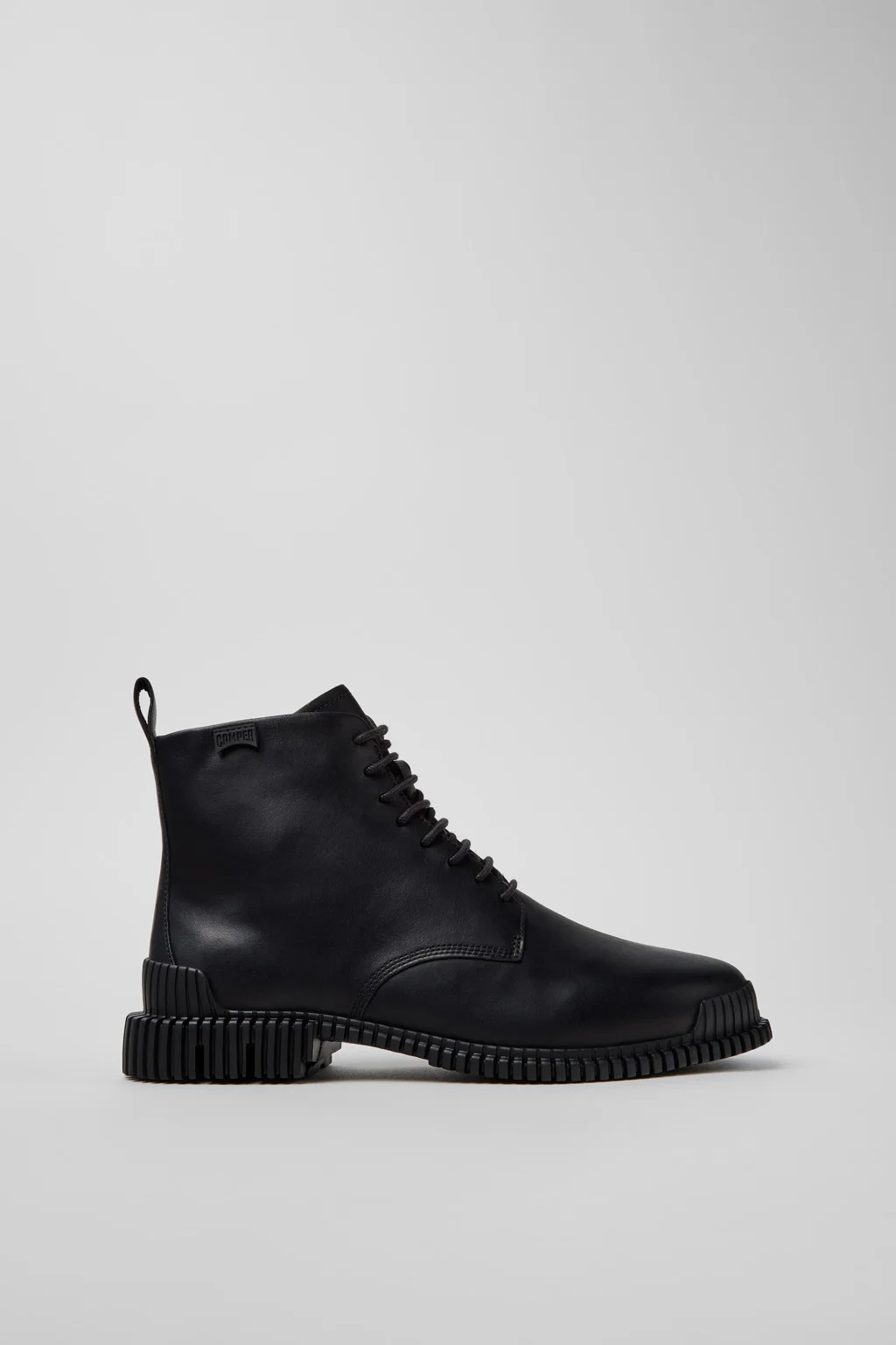 Pix Black Leather Ankle Boots for Women. - 1