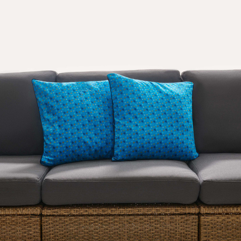 Pillowcase Micro Ronde Des Tortues Rainbow 3