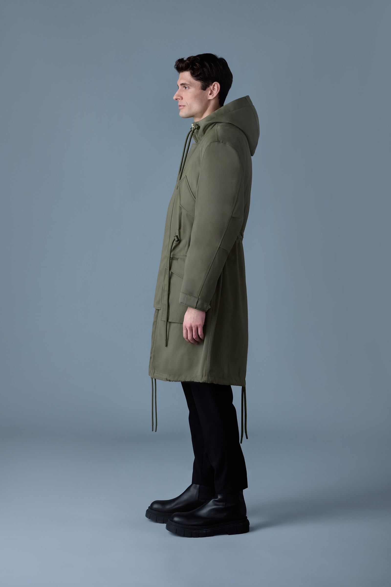 DESMOND 3-in-1 light down long parka - 3