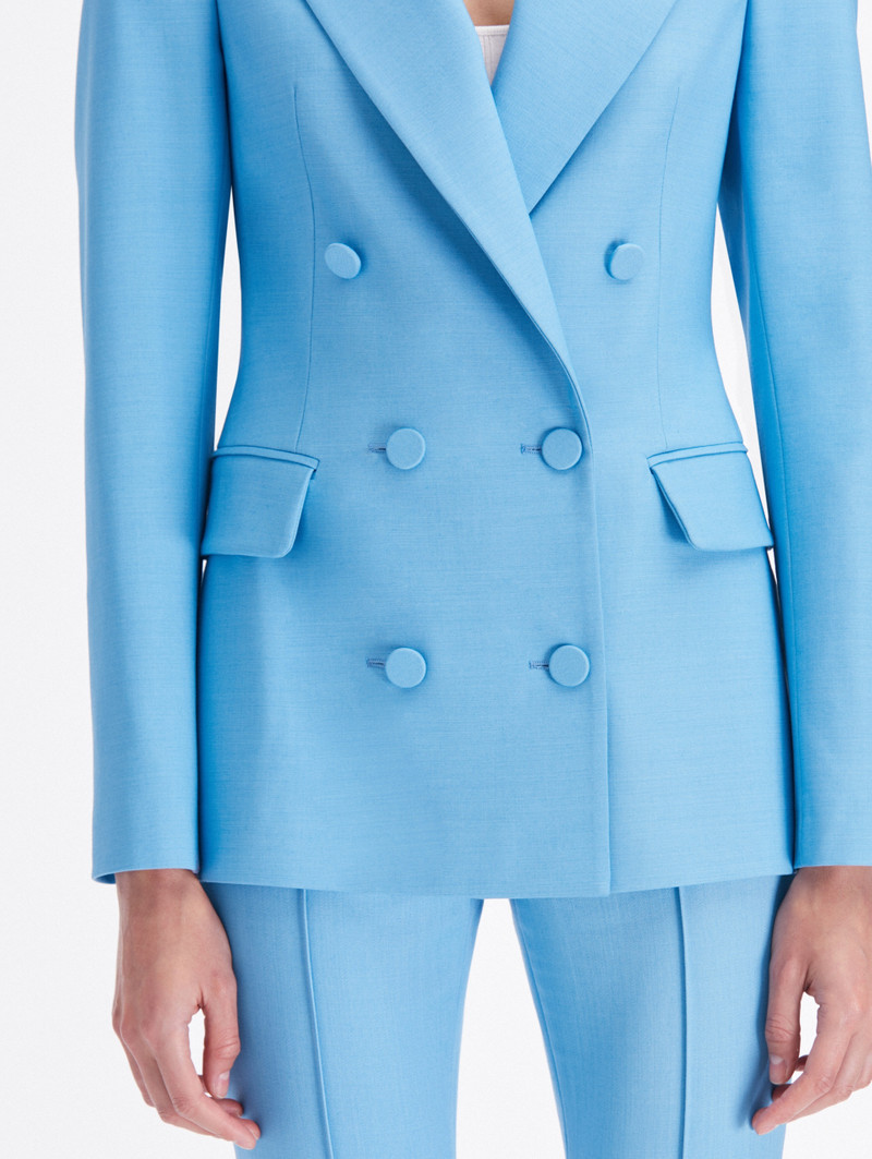 DOUBLE BREASTED WOOL JACKET 4