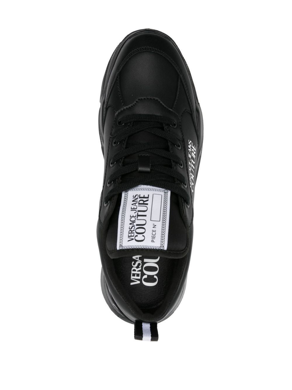 logo-print chunky sneakers - 4