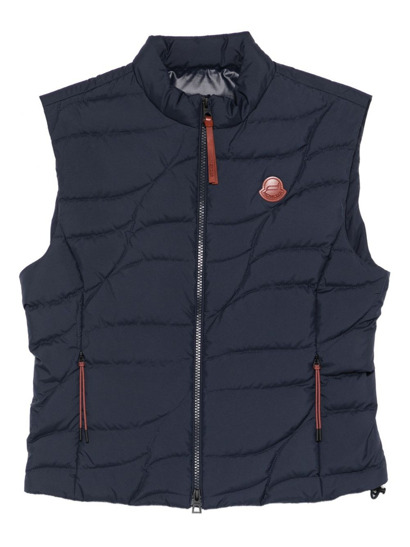 Huangbiao quilted vest 1