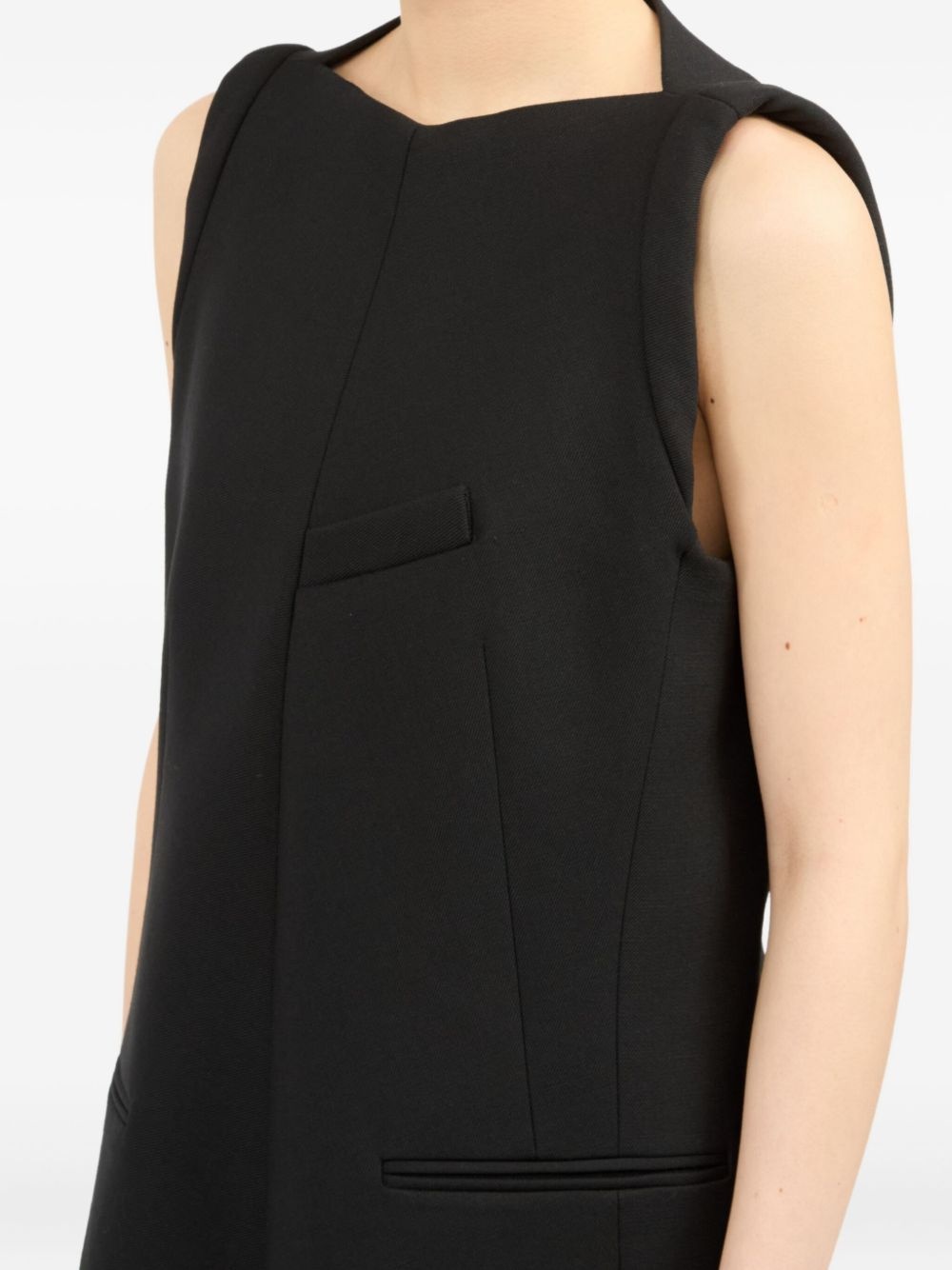 sleeveless mini dress - 6