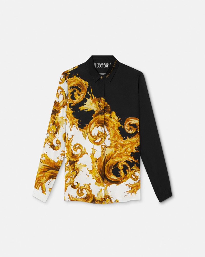 Printed Twill Viscose Shirt 1
