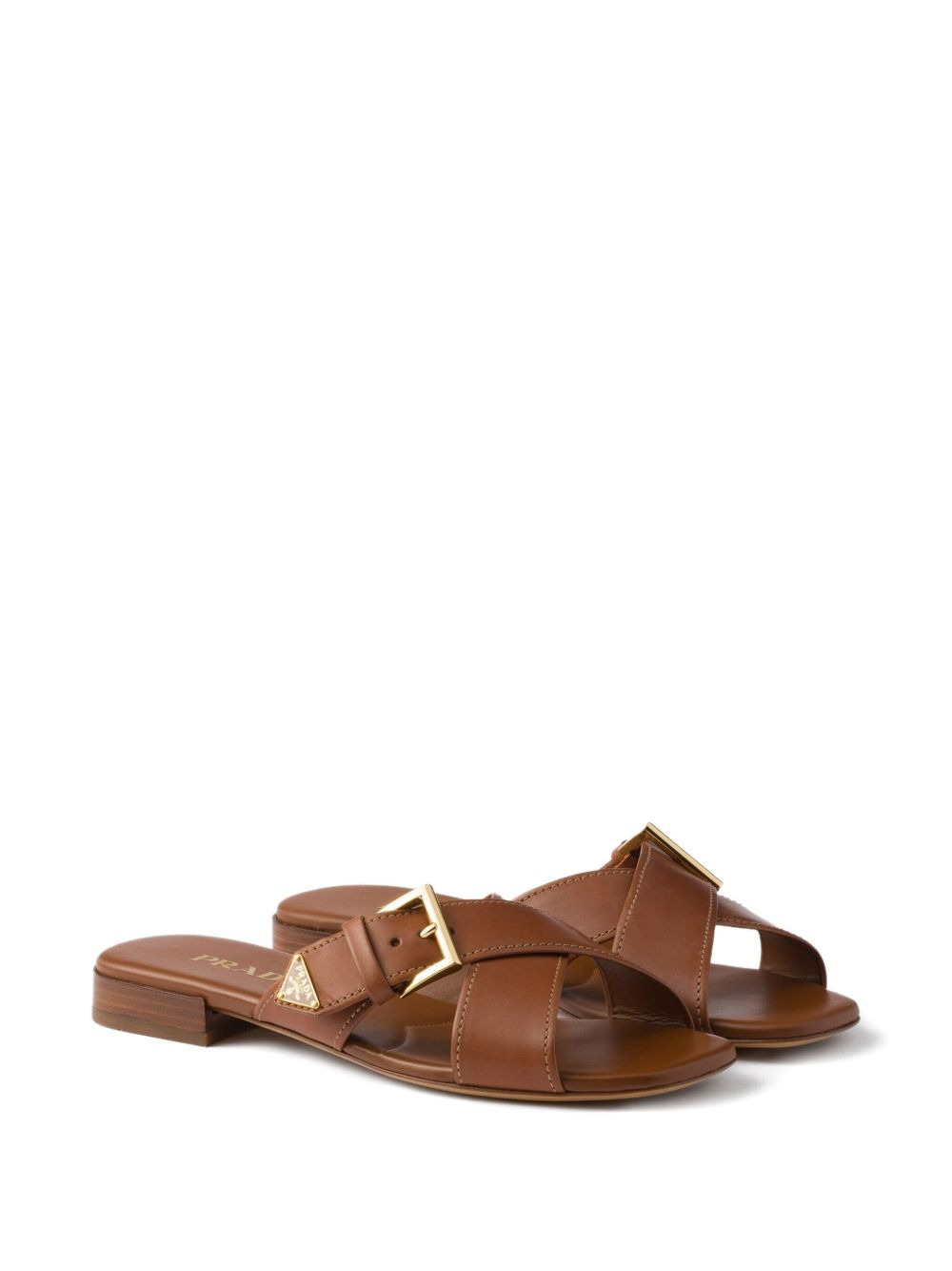 criss-cross buckle-fastening sandals - 2