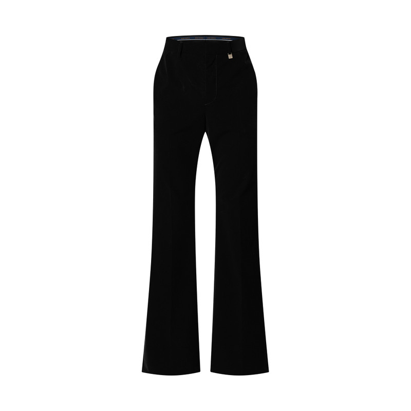 Flared Tailored Velvet Pants 1