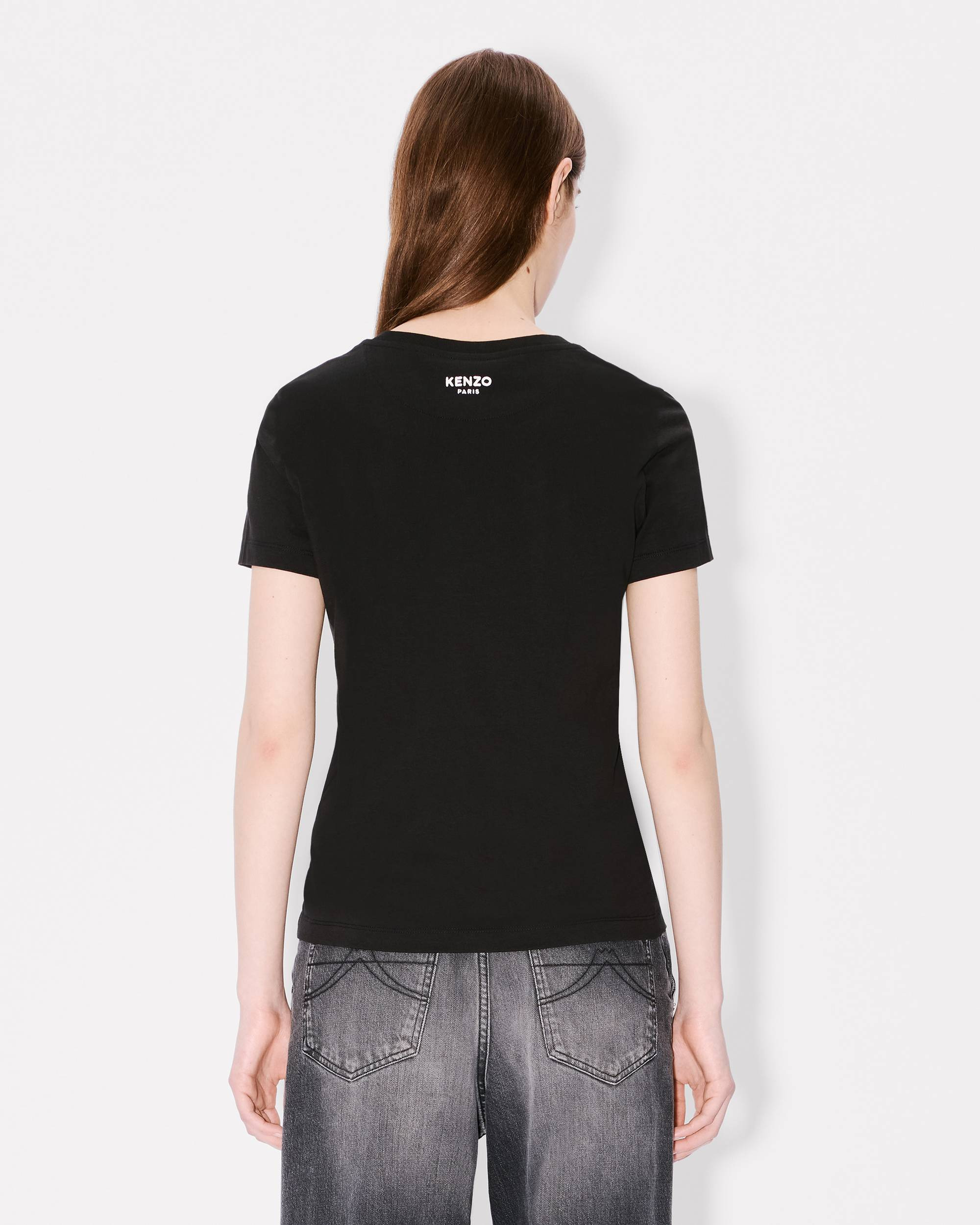 'Boke Flower' embroidered T-shirt in cotton - 4