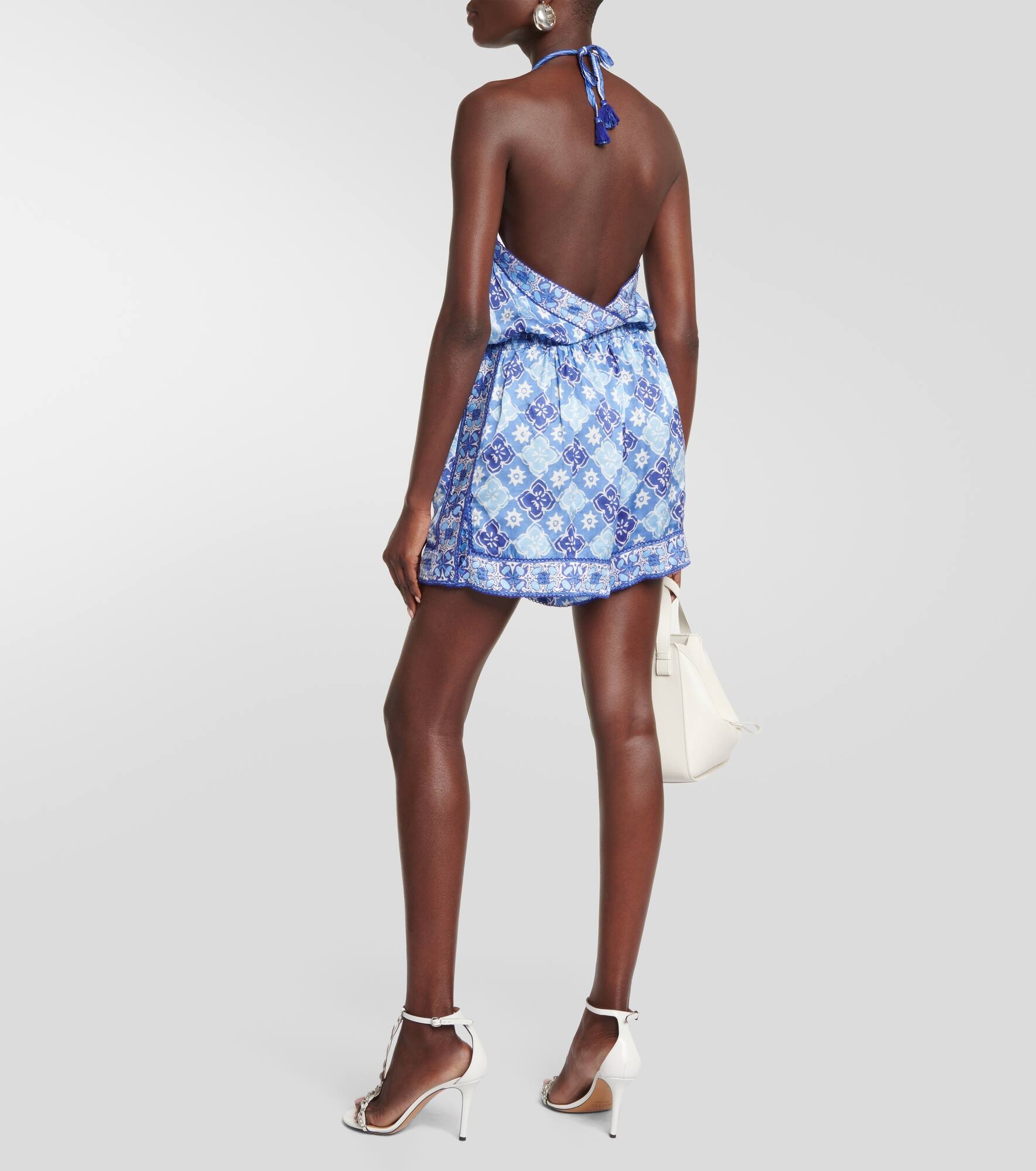 Isabelle printed halterneck jumpsuit - 3