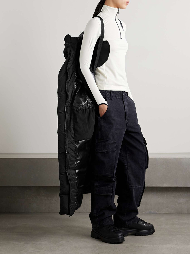 Alliston hooded quilted ripstop down coat 6