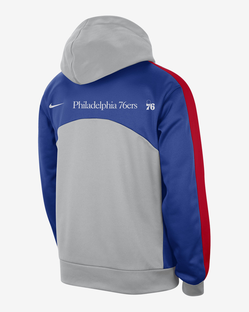 Nike Philadelphia 76ers Starting 5 Nike Men's Therma-FIT NBA Graphic Hoodie outlook