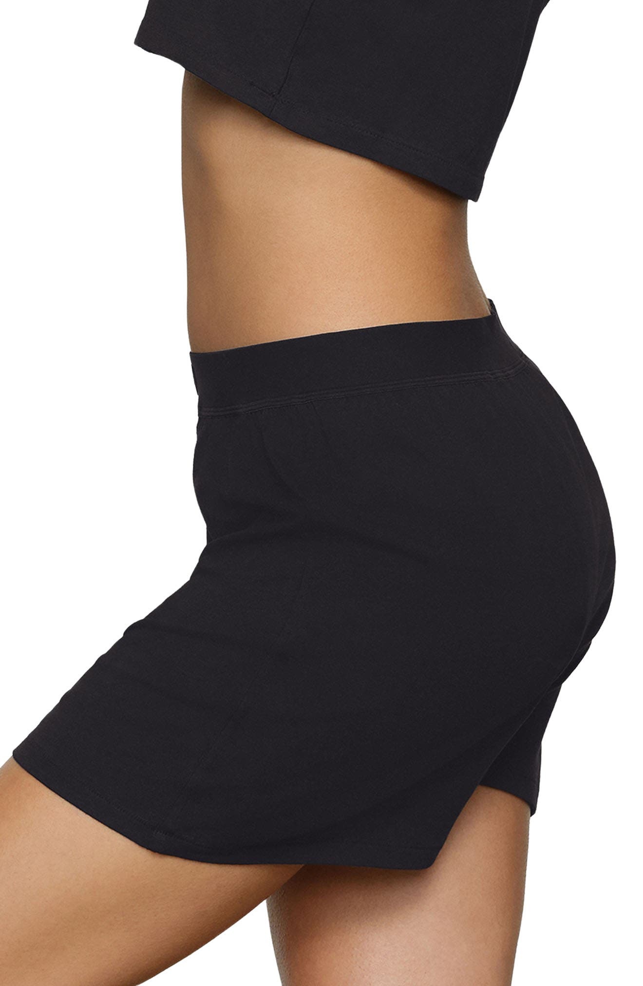 SKIMS Relaxed Fit Boyfriend Boxer in Onyx at Nordstrom - 3