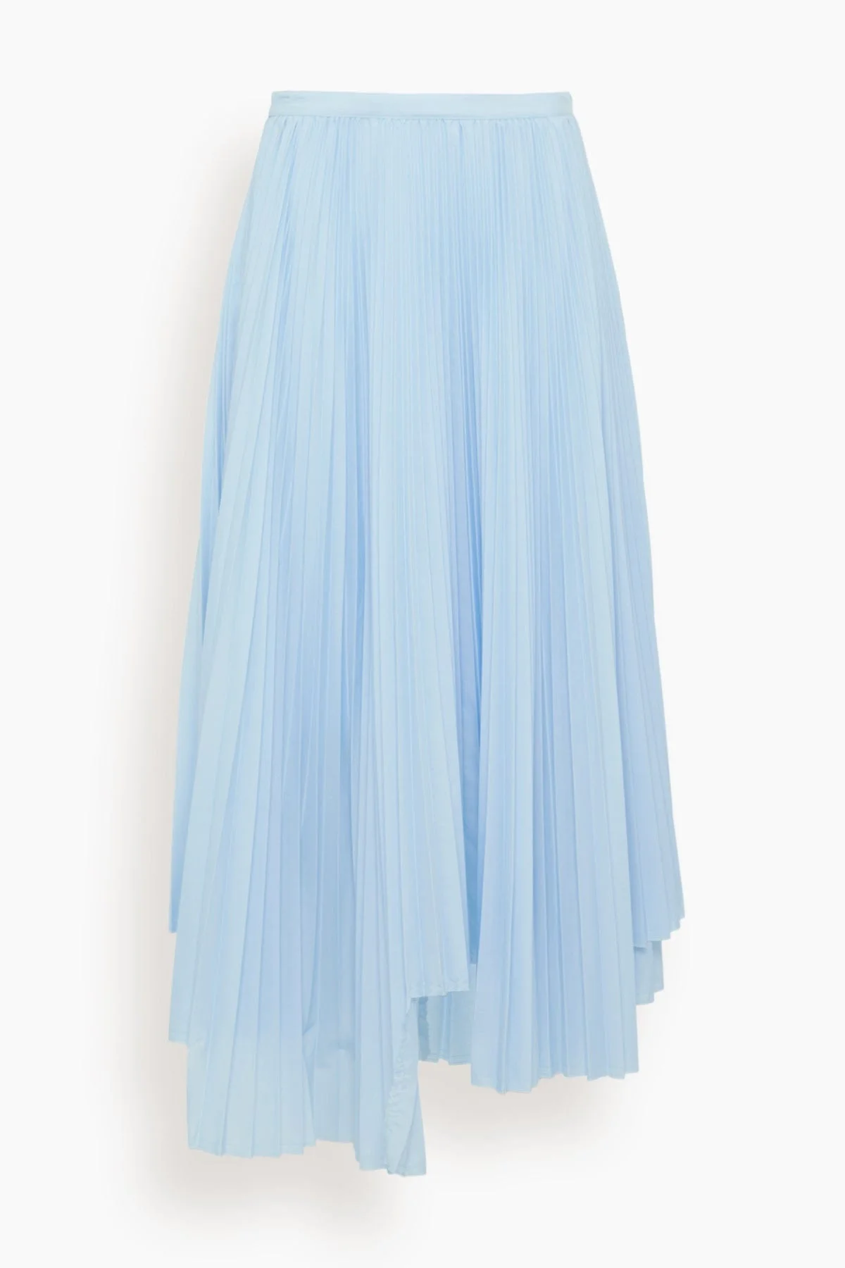 Pleated Skirt in Sky Blue - 1