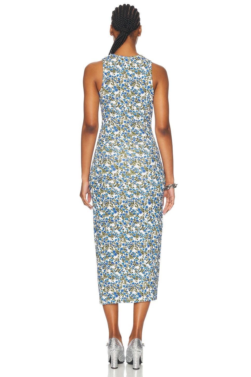 Sleeveless Midi Dress - 3