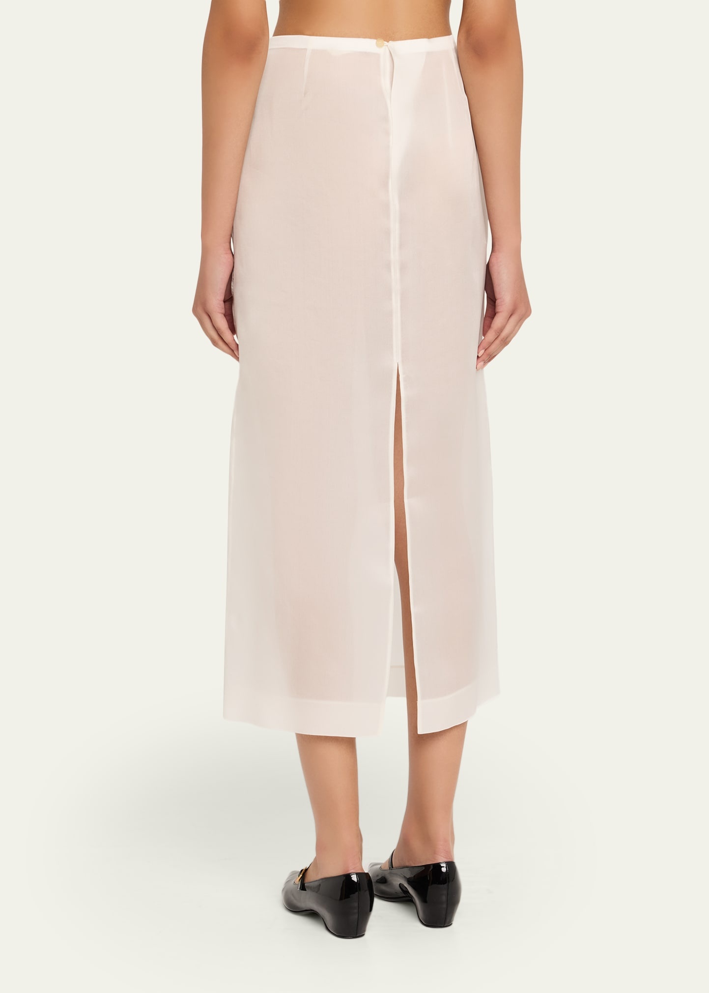 Lalisa Silk Midi Skirt - 3