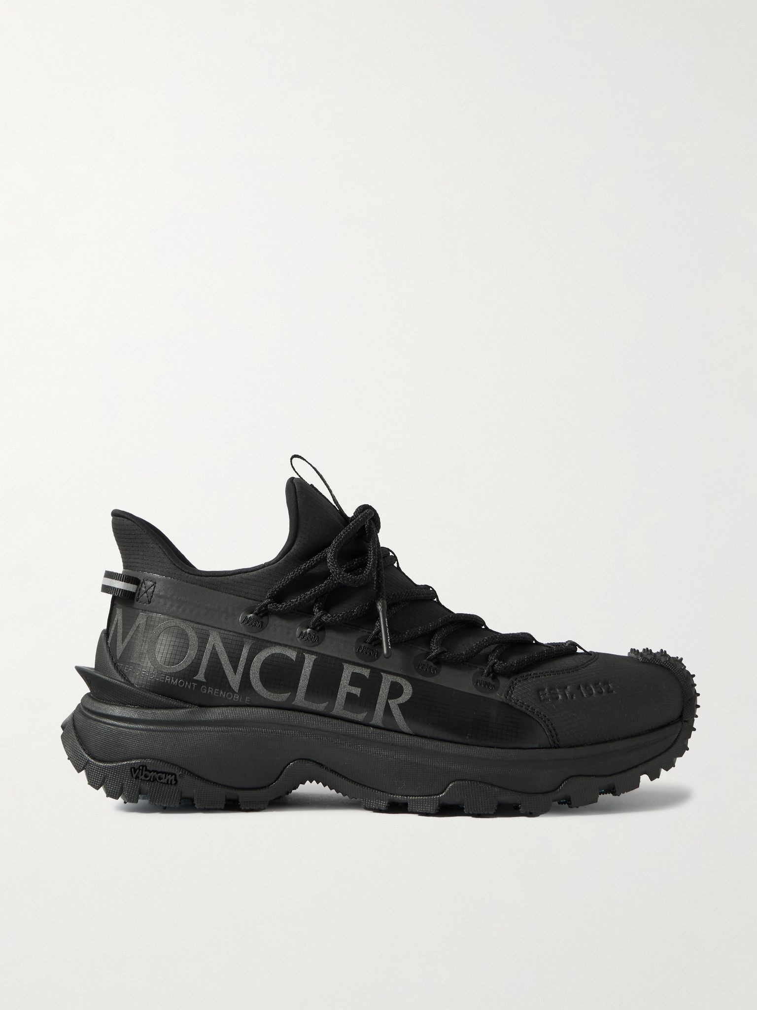 Trailgrip Lite 2 Logo-Print Rubber-Trimmed Ripstop Sneakers Black - 1