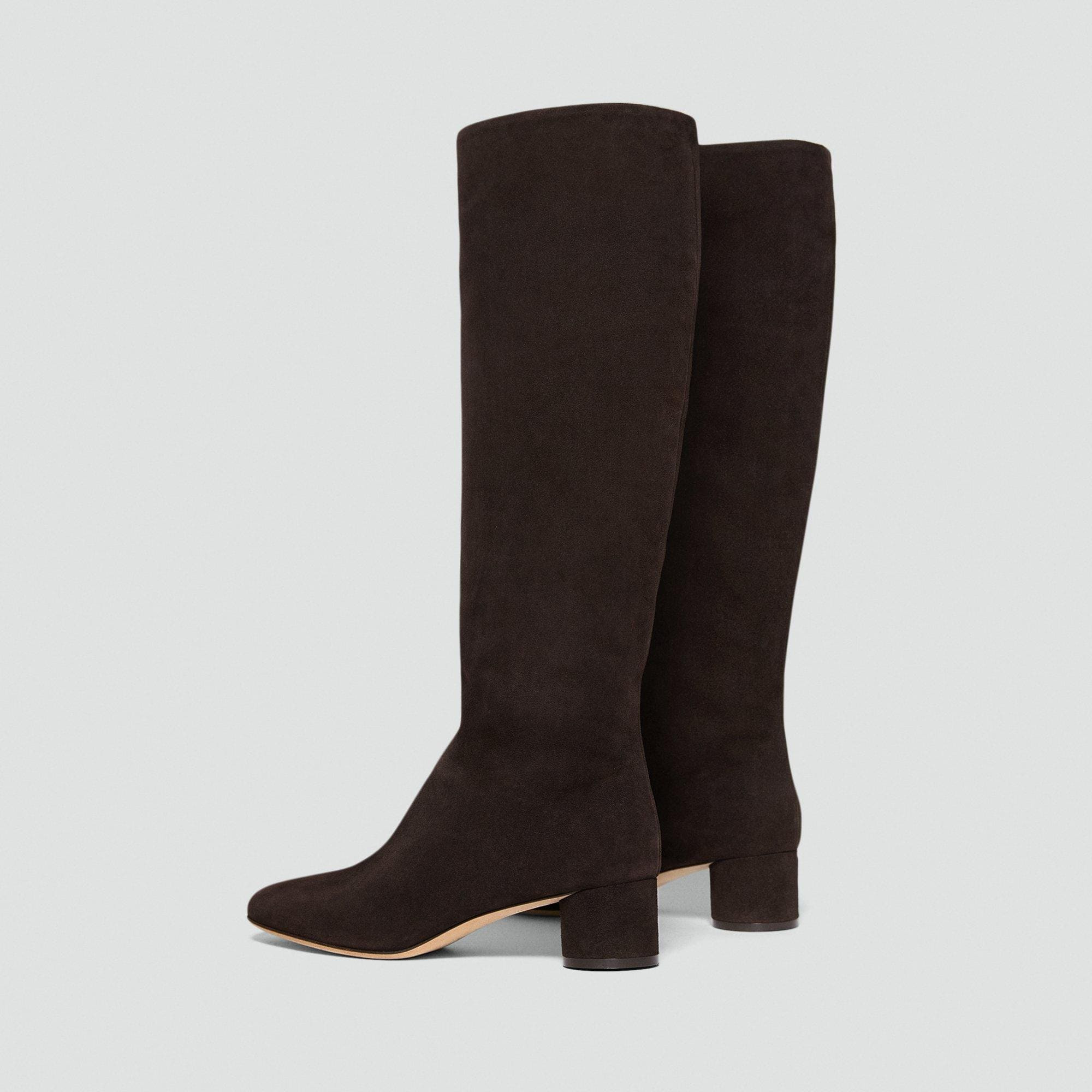 Tall Boot in Suede - 4