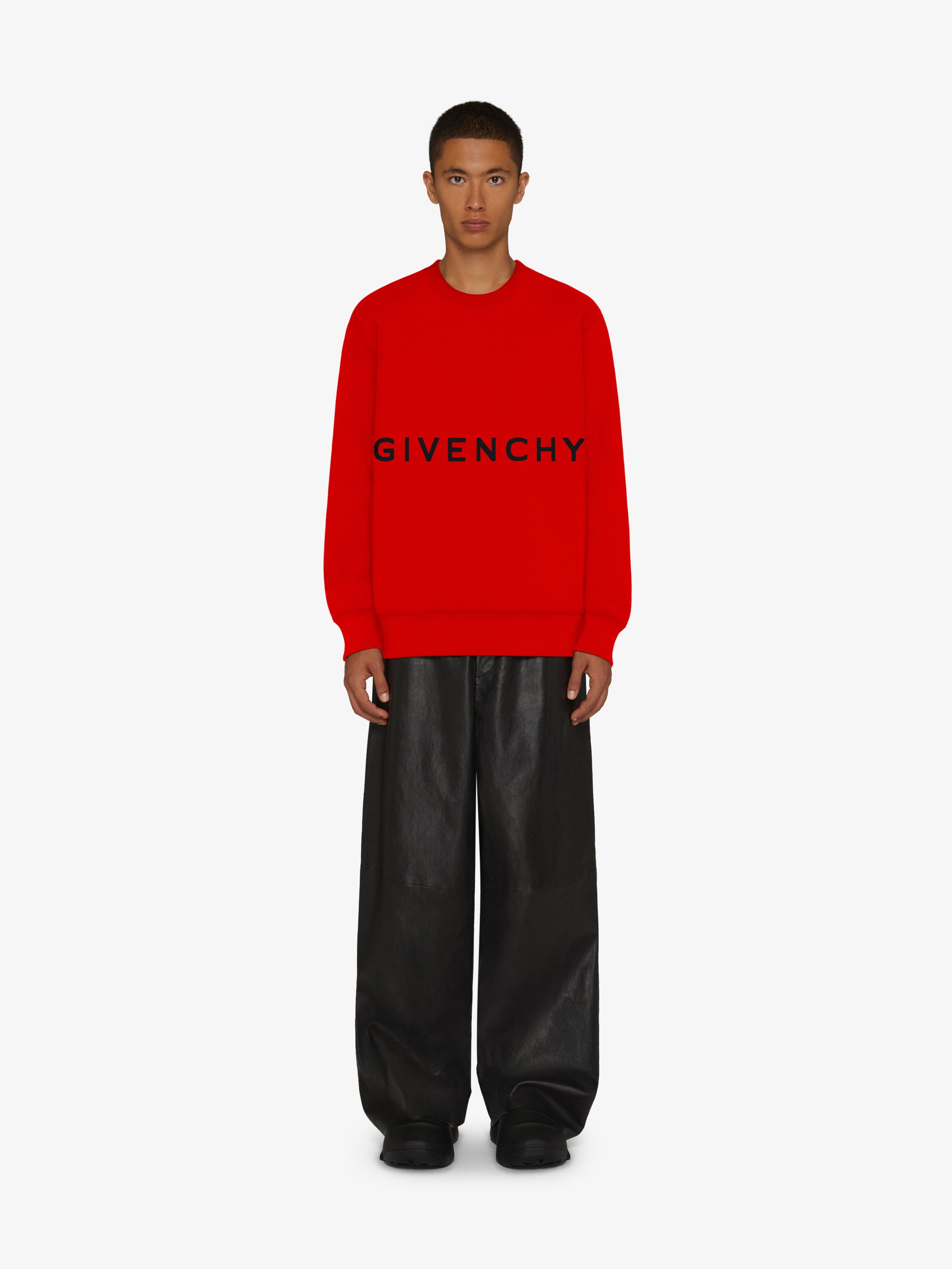 GIVENCHY 4G SLIM FIT SWEATSHIRT IN FLEECE - 2