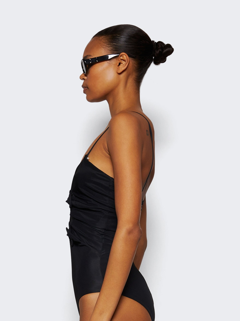 Molded Venus Bodysuit Black - 4