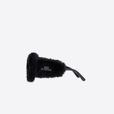 BALENCIAGA Women's Fluffy Cat Fashion Accessory  in Black outlook