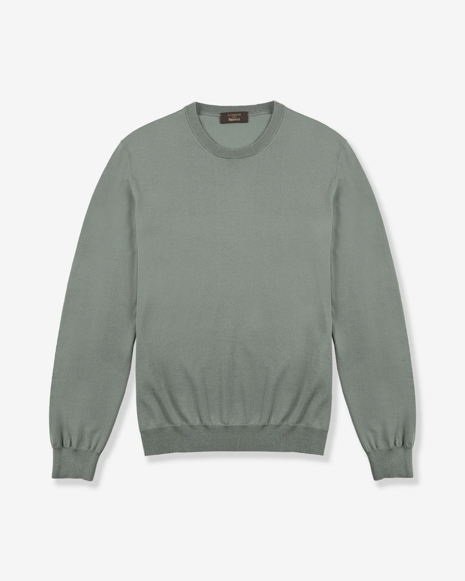 Slim fit Flexwool crewneck sweater - 1