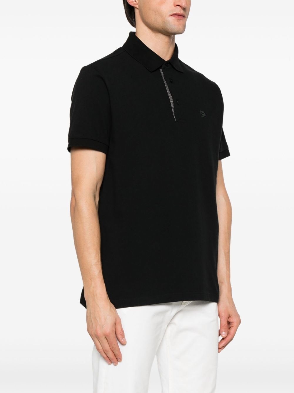 cotton polo shirt - 3