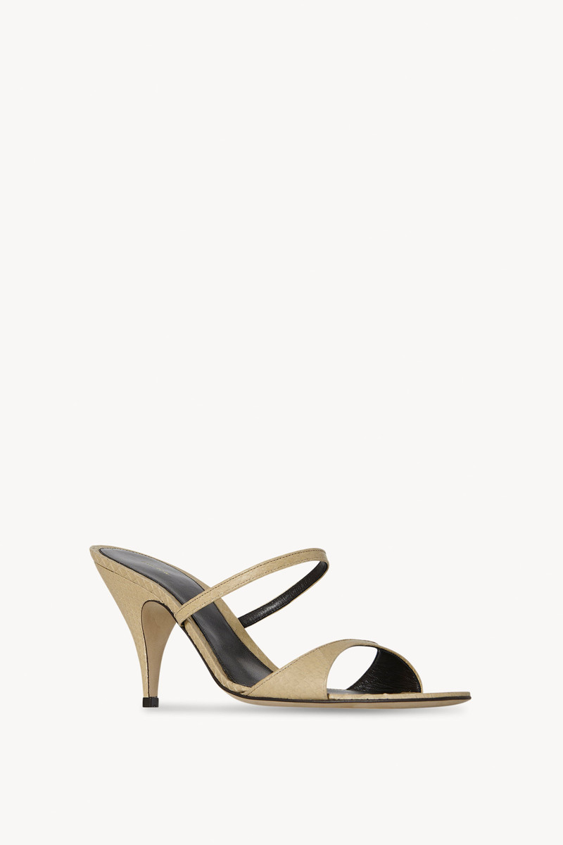 The Row Vika Sandal in Snakeskin outlook