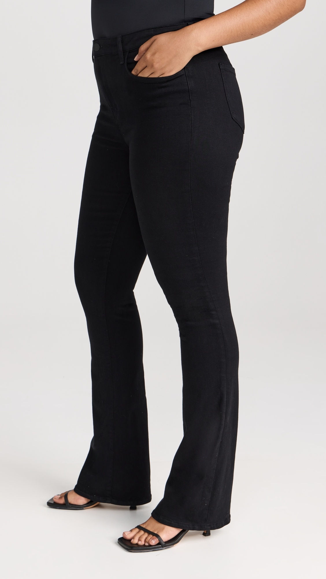 Selma High Rise Sleek Baby Boot Jeans - 10
