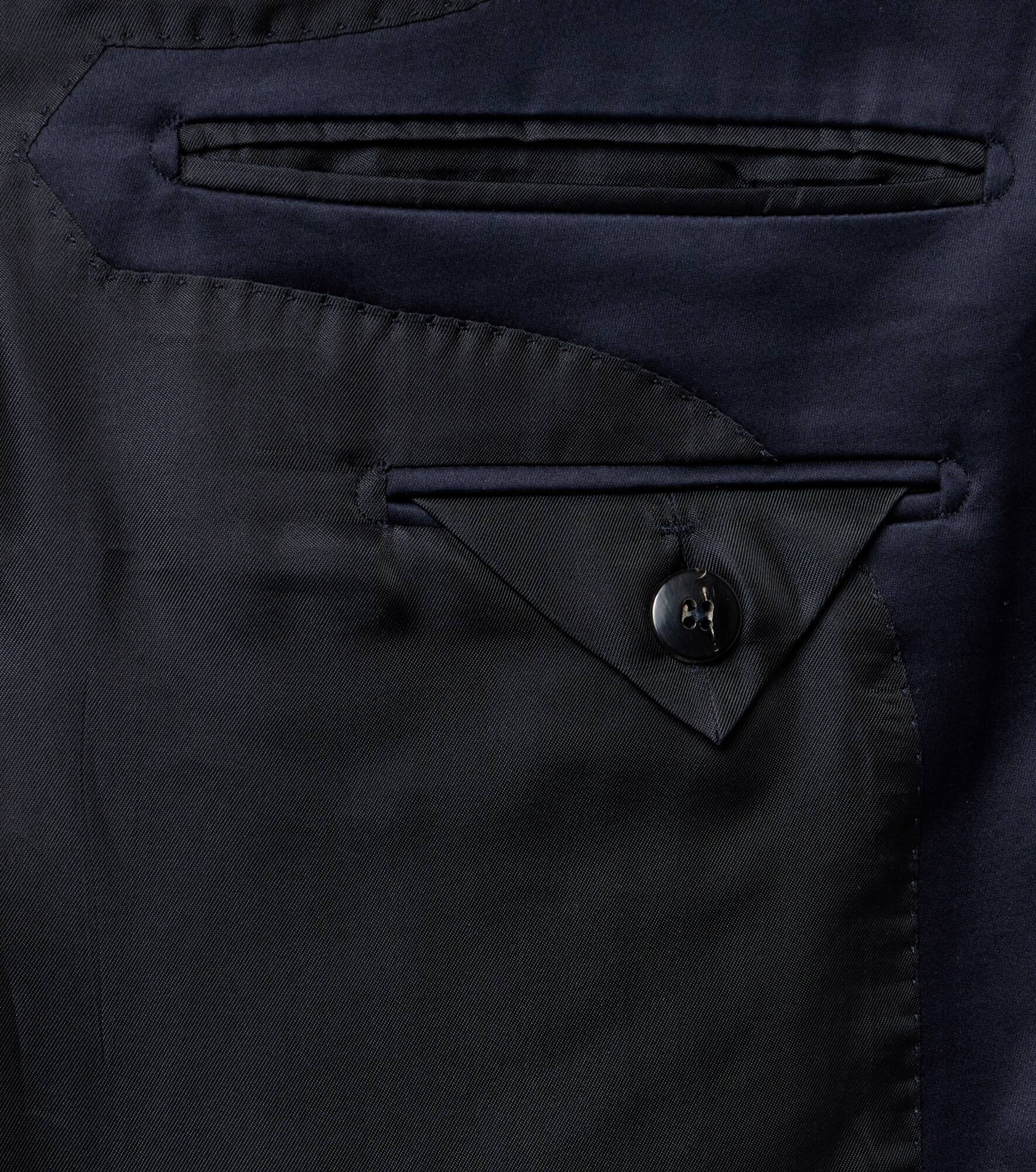 Shelton cotton satin suit jacket - 7