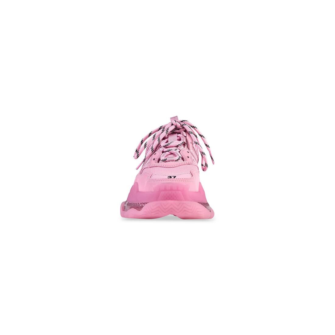 Women's Triple S Clear Sole Sneaker in Pink - 2