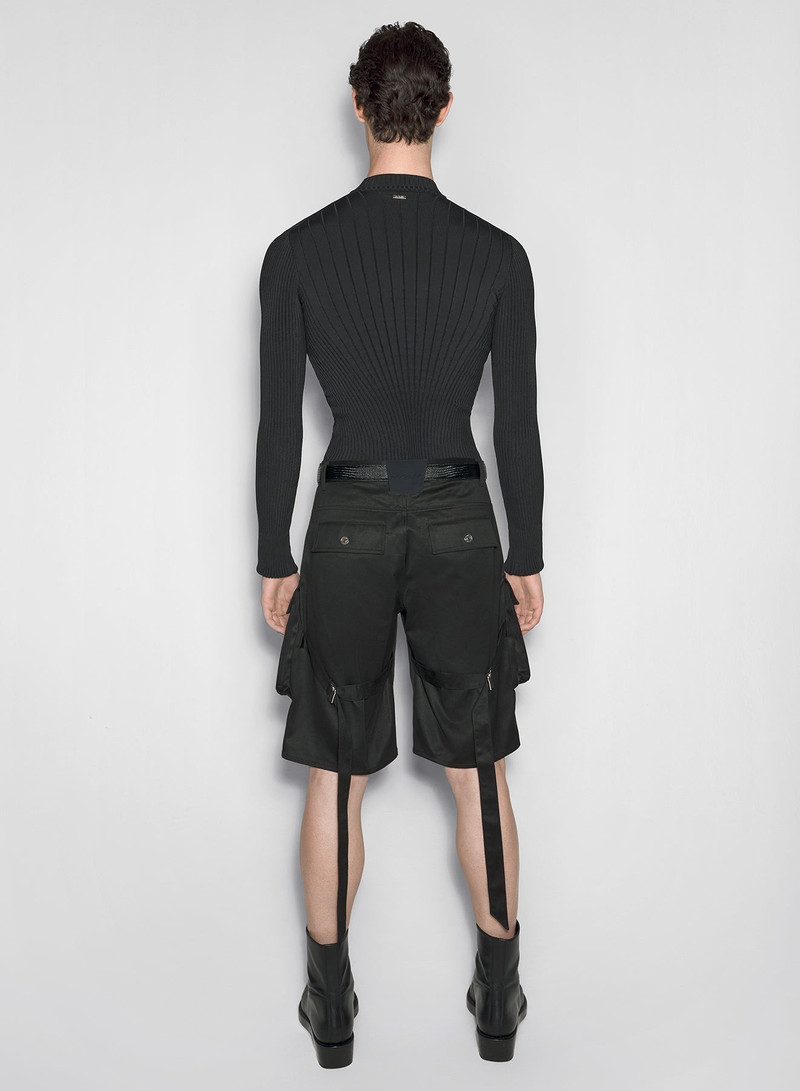 black cargo shorts 6