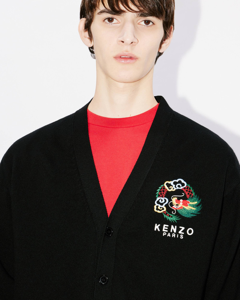 'Year of the Dragon' embroidered cardigan 6