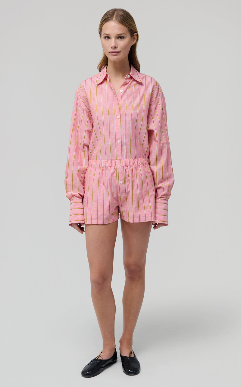 RENGGLI Stripe Boxer Short pink outlook