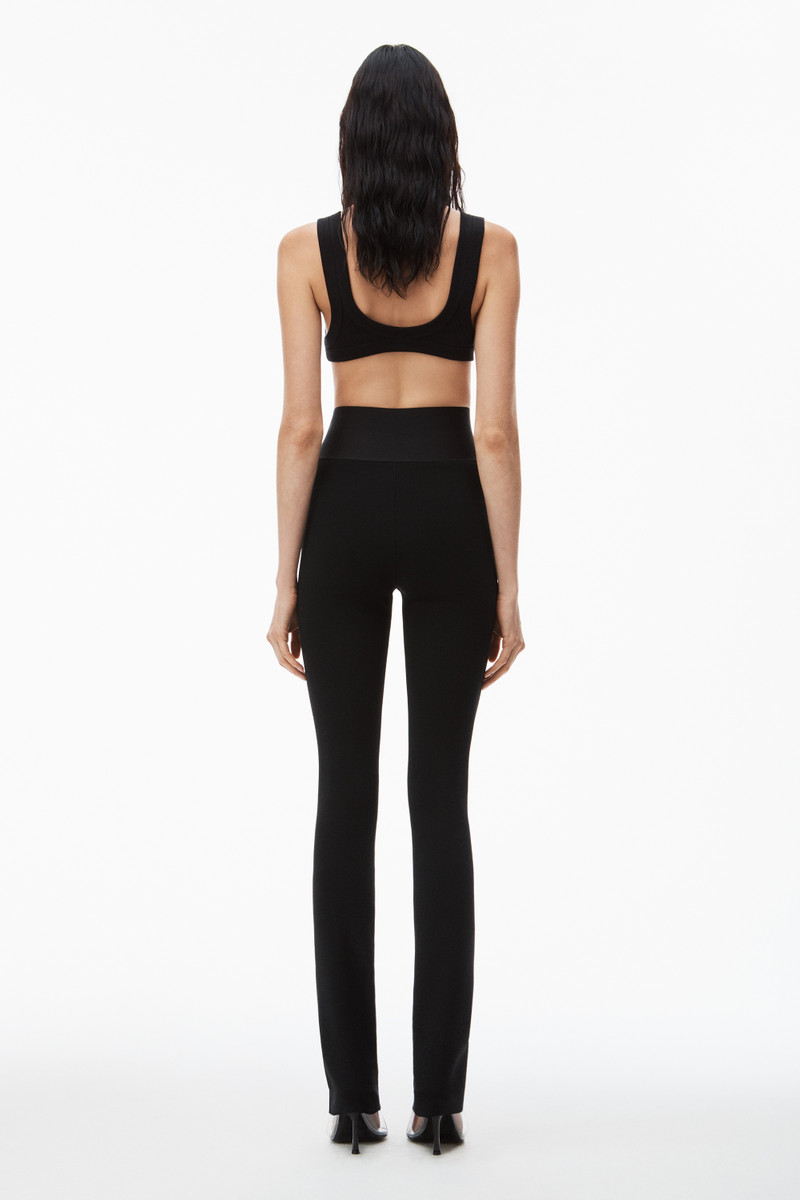 bootcut pant with logo waistband 4