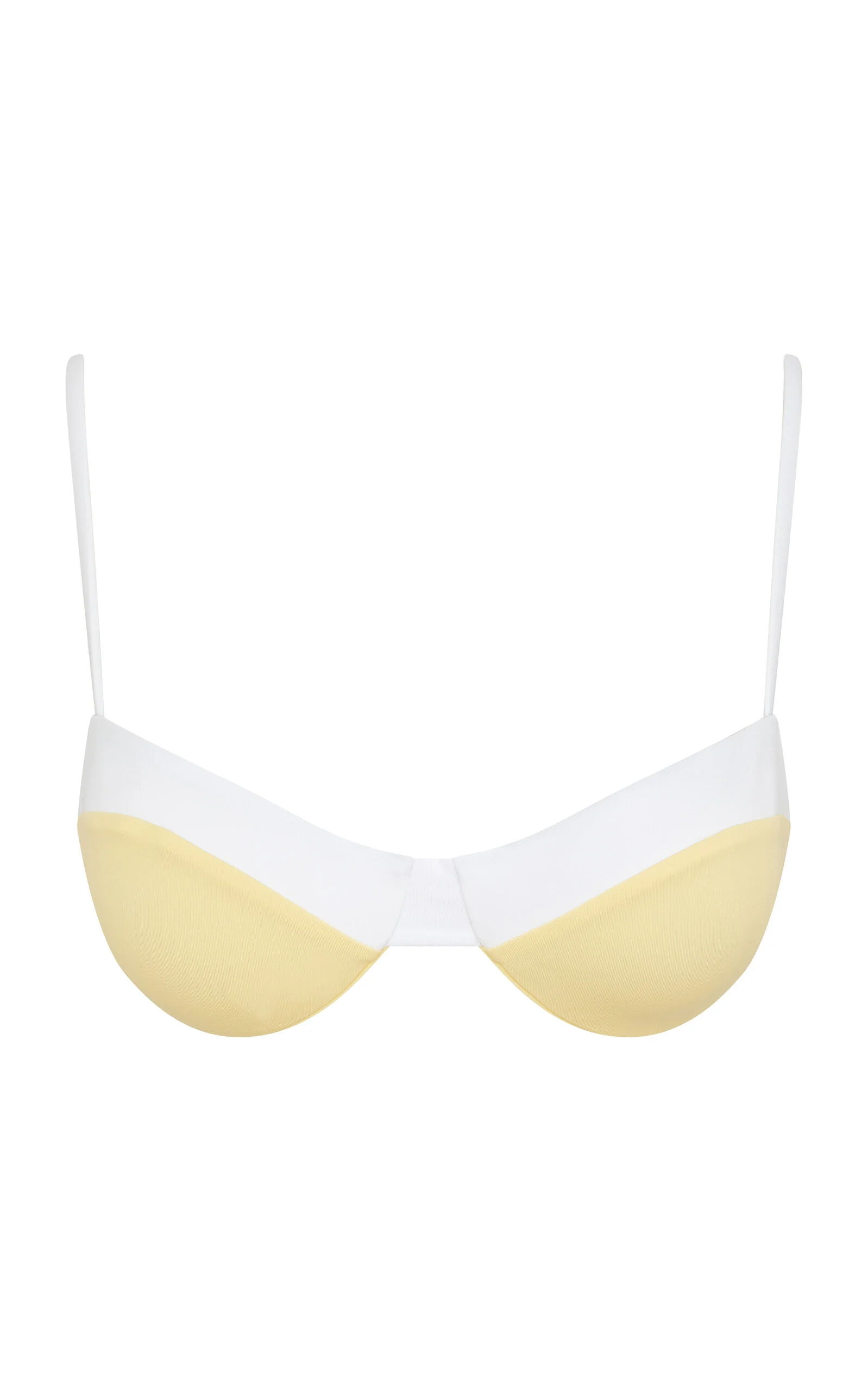 Brigitte Bikini Top yellow - 1