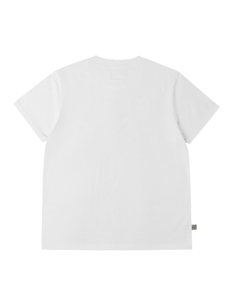 EVISU Sakura Embroidery Seagull Print T-Shirt outlook