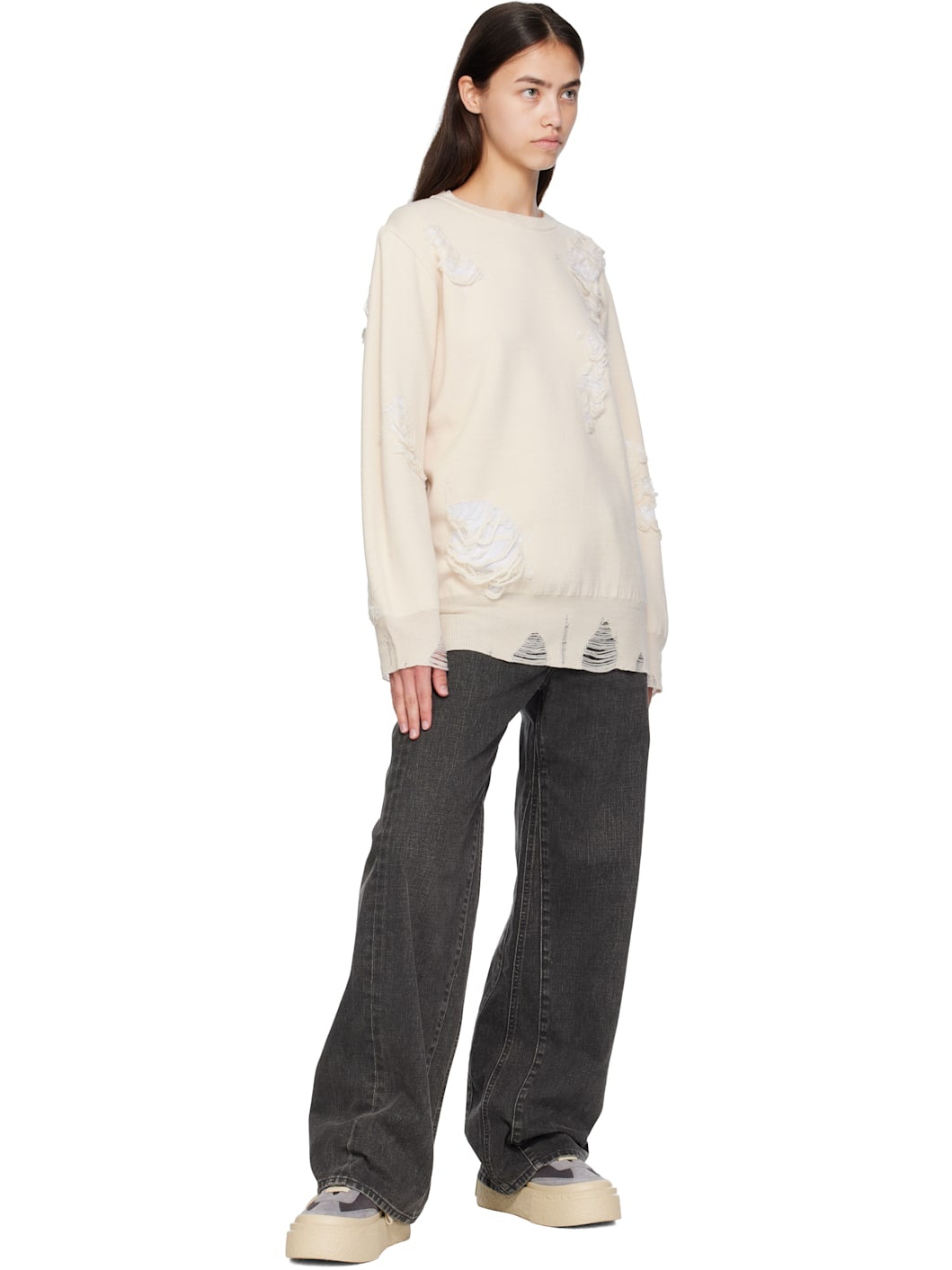 Off-White Double-Faced Sweater - 4